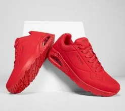 Skechers Street UNO - Stand On Air -Naisten kengät 166827 52458RED 6