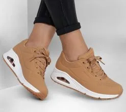 Skechers Uno - Stand On Air -Naisten kengät 168081 73690TAN 6