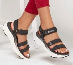 Skechers Max Cushioning Sandal - Slay -Naisten kengät 172298 140120BKW 6