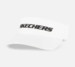 Skechers Logo-aurinkovisiiri -Naisten kengät 183091 SKCH3217WHT 3