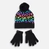 Skechers Leo Rainbow Hat Set -Naisten kengät 380566 SGK6045BKMT 1