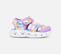 Skechers Heart Lights Sandals - Cutie Clouds