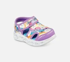 Skechers Heart Lights Sandals - Cutie Clouds -Naisten kengät 401337 302977NLVMT 5