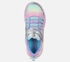 Skechers Heart Lights - Rainbow Lux -Naisten kengät 447409 302308LSMLT 3