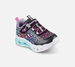 Skechers Flutter Heart Lights - Loves Wild -Naisten kengät 468498 302314NBKMT 5