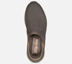 Skechers Relaxed Fit: Slip-ins: D'Lux Walker - Oxford -Naisten kengät 535123 232455BRN 3