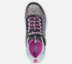 Skechers Flutter Heart Lights - Love Wild -Naisten kengät 565225 302314LBKMT 3