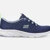 Skechers Relaxed Fit: D'Lux Comfort - Easy Street -Naisten kengät 644022 104340NVY 1