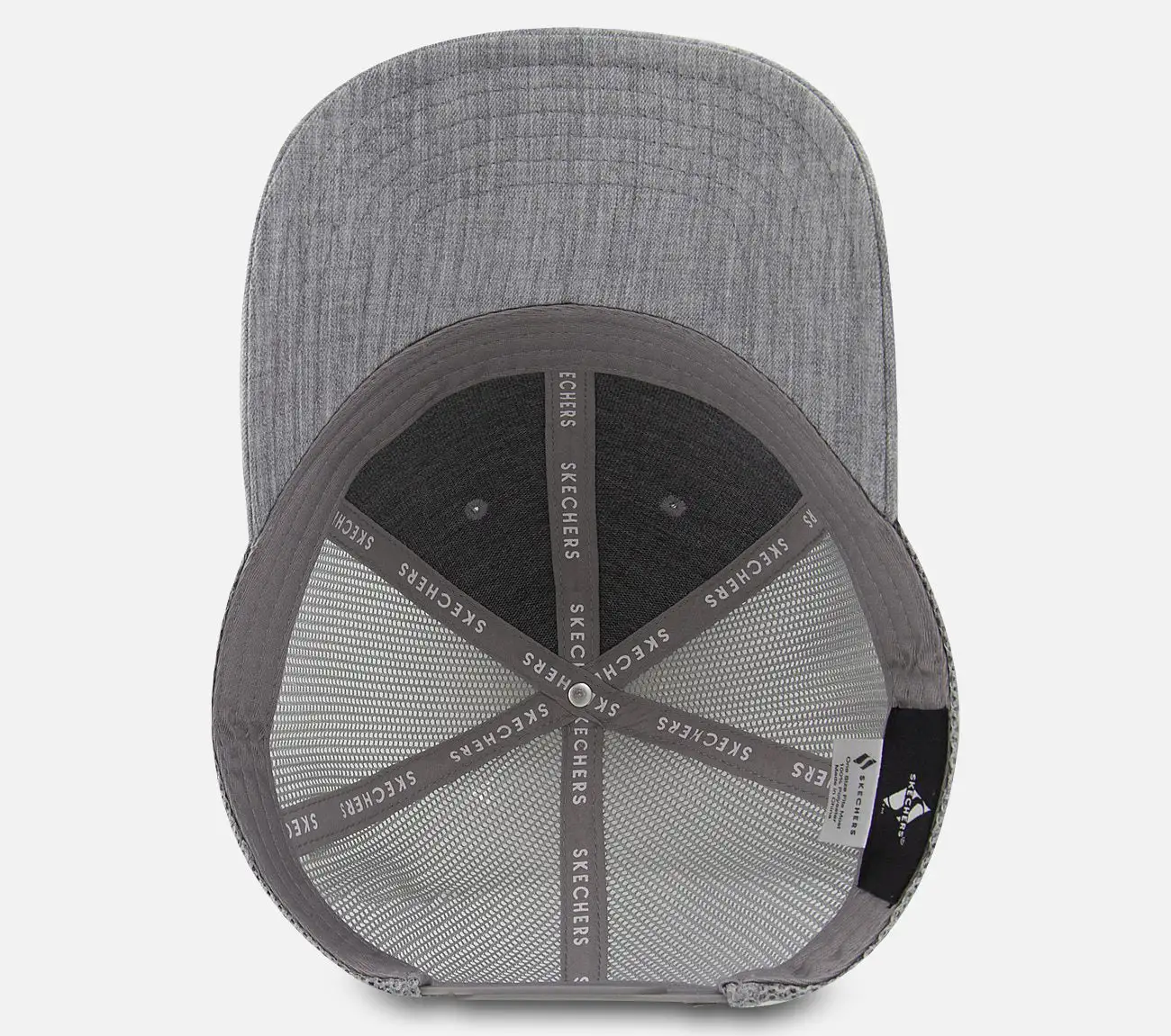 Skechers Heather Gray Trucker -lippis 6 Skechers Heather Gray Trucker -lippis - Image 4