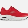Skechers Arch Fit -Naisten kengät 654303 232040RED 1