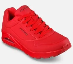 Skechers Street UNO - Stand On Air -Naisten kengät 666162 52458RED 5