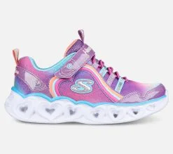 Skechers Heart Lights - Rainbow Lux