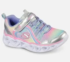 Skechers Heart Lights - Rainbow Lux -Naisten kengät 698827 302308LSMLT 6