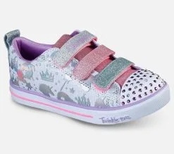 Skechers Twinkle Toes: Sparkle Lite Sparkleland -Naisten kengät 705016 20274LWMLT 5