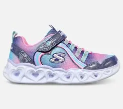 Skechers Heart Lights - Rainbow Lux