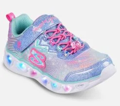 Skechers Heart Lights - Bright Spirit -Naisten kengät 847535 302316LBLMT 5