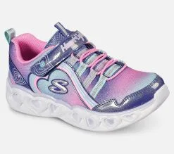 Skechers Heart Lights - Rainbow Lux -Naisten kengät 871523 302308LNVMT 6