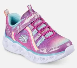 Skechers Heart Lights - Rainbow Lux -Naisten kengät 974880 302308LPRMT 5